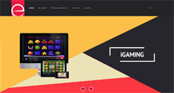 Desktop Screenshot of e-gaming.cz